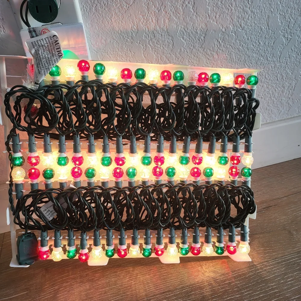 Vintage Jewel Indoor/Outdoor Christmas Light Set